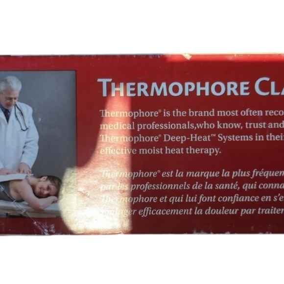 Thermophore~Max Heat Moist Heat Pack Muff~ 15x17~NEW - Picture 4 of 10